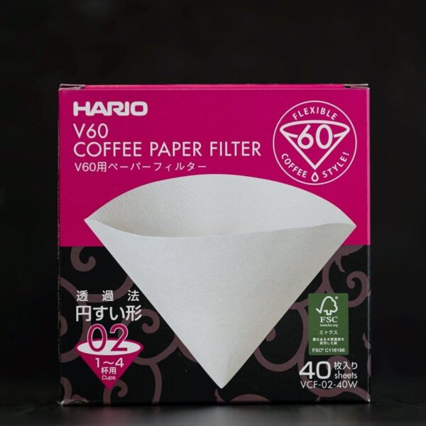 Hario V60 Filters (40 or 100 ct)